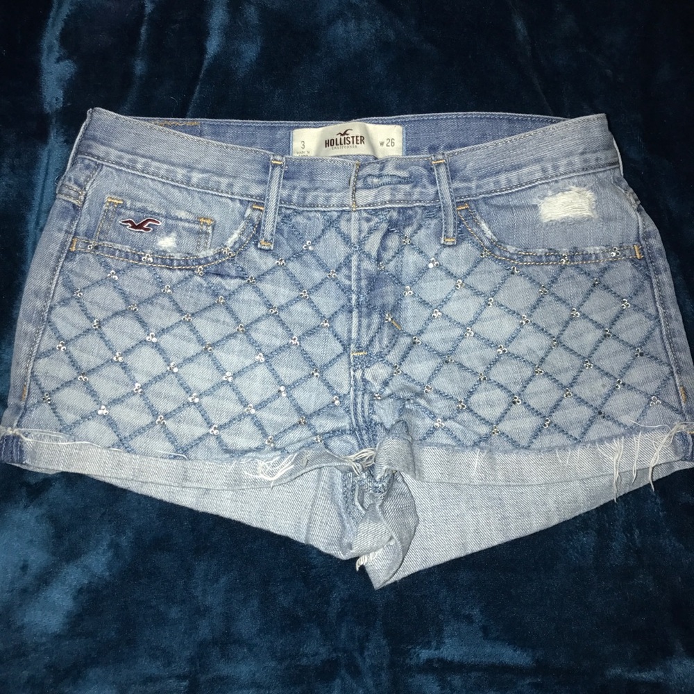 Hollister High-Waisted Jean Shorts